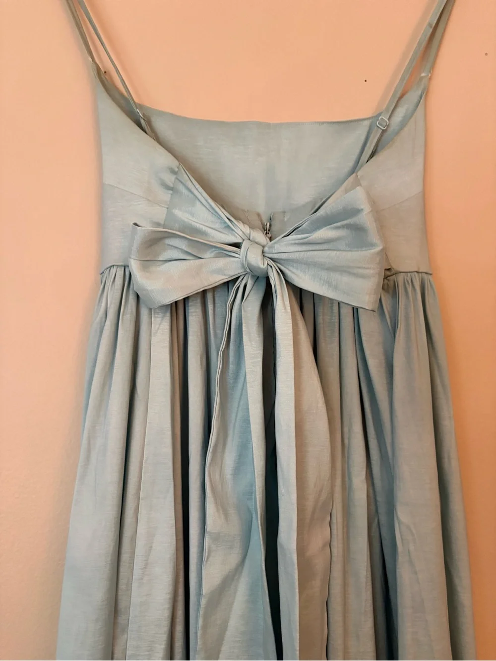Abercrombie & Fitch Giselle Babydoll Taffeta Ruffle Maxi Dress Sz S Petite
